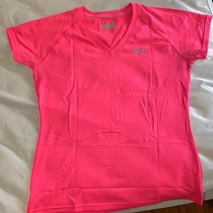 Under Armour breast cancer awareness v-neck